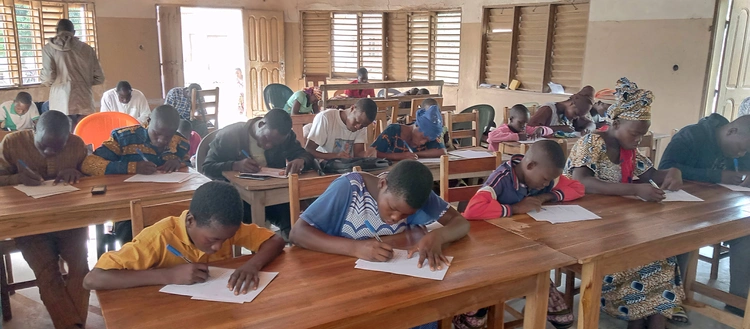 Composition des apprenants alpha du Bénin
